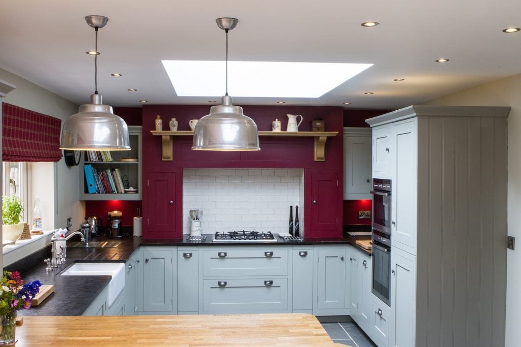 A beautiful modern extension and family friendly open plan kitchen:living space 4